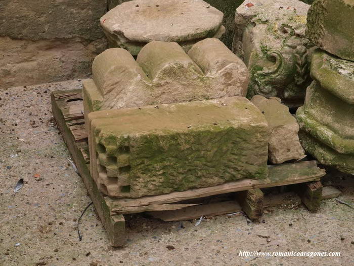 ELEMENTOS RECUPERADS EN EXCAVACIONES ARQUEOLÓGICAS